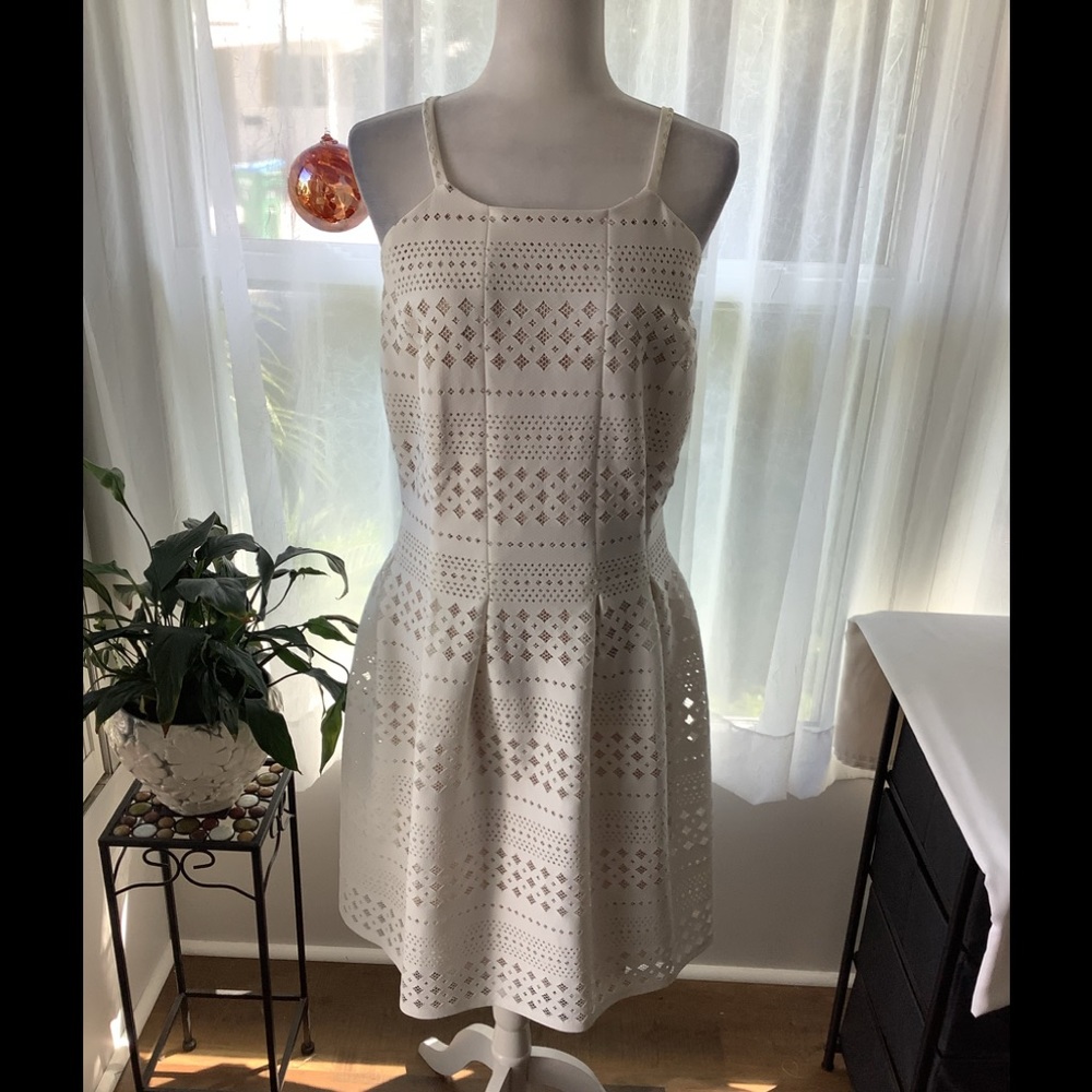 Eliza J dress white dress